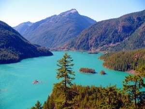 Diablo Lake, WA, site of the North Cascades Environmental Learning Center