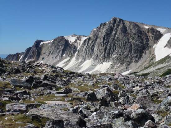 Medicine Bow Peak, Snowy Range, Wyoming. Photo copyright: Wendy Worrall Redal