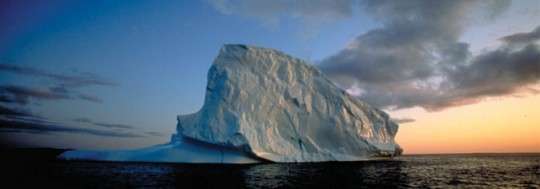 Icebergs in Greenland can be as big as ships. Photo: Greenland Tourism