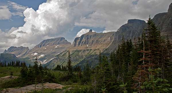 It’s easy to see why the Blackfeet called Logan Pass the backbone of the world. ©Candice Gaukel Andrews