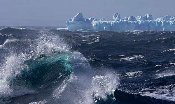 Antarctica and Greenland, home to the world's ice sheets, are the chief source of the world’s icebergs. ©Candice Gaukel Andrews