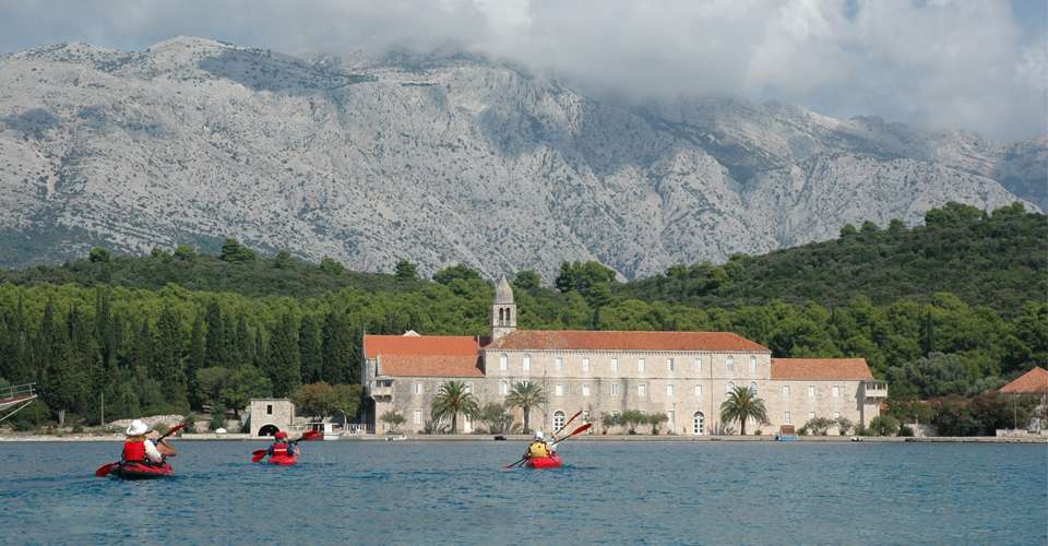 Kayaking in Croatia - Korcula Island 