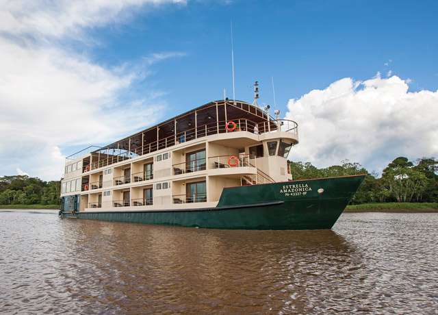 The newly-built La Estrella Amazonica