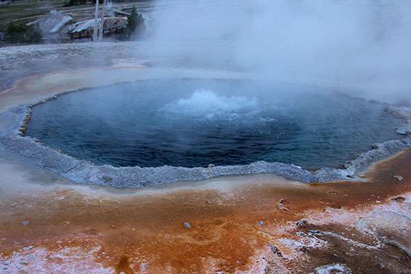 Hot springs in Yellowstone National Park have claimed 22 lives since 1890, far more than have been killed by grizzly bears or lightning strikes. ©John T. Andrews