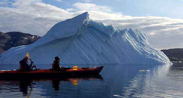 Kayaking East Greenland