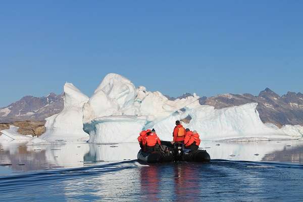 Cruising East Greenland