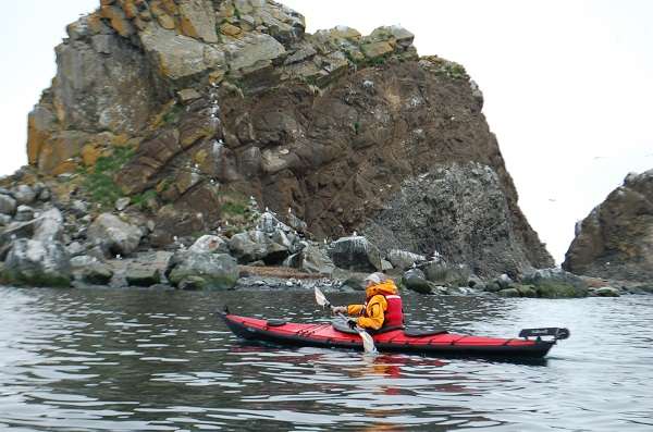 Kayaking the Bering Strait
