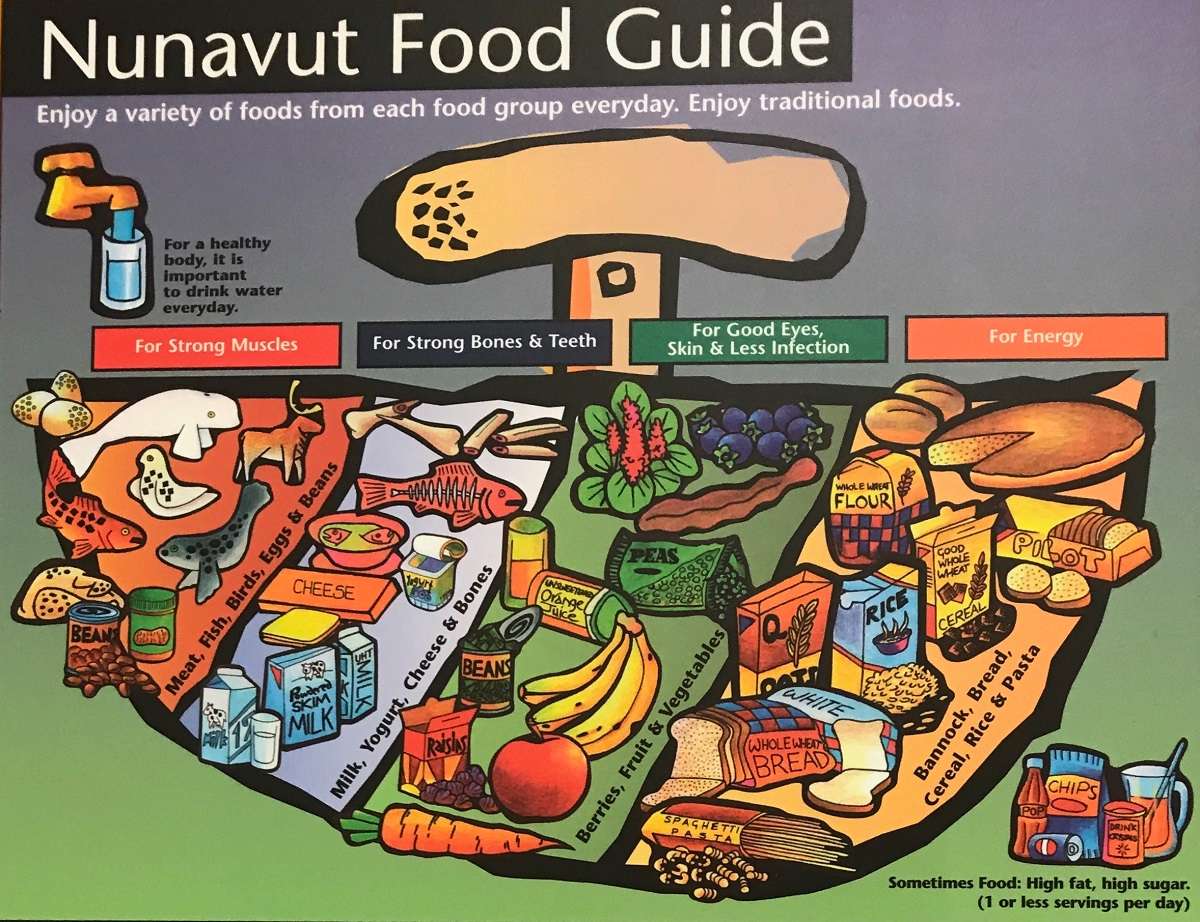 Traditional Food Guide in Churchill, Manitoba.