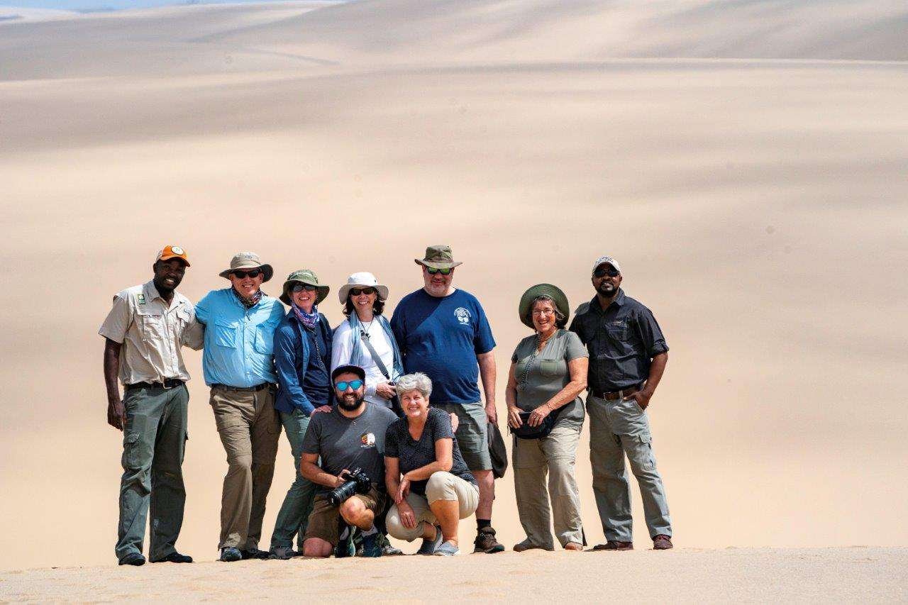 Nat Hab travelers in Namibia