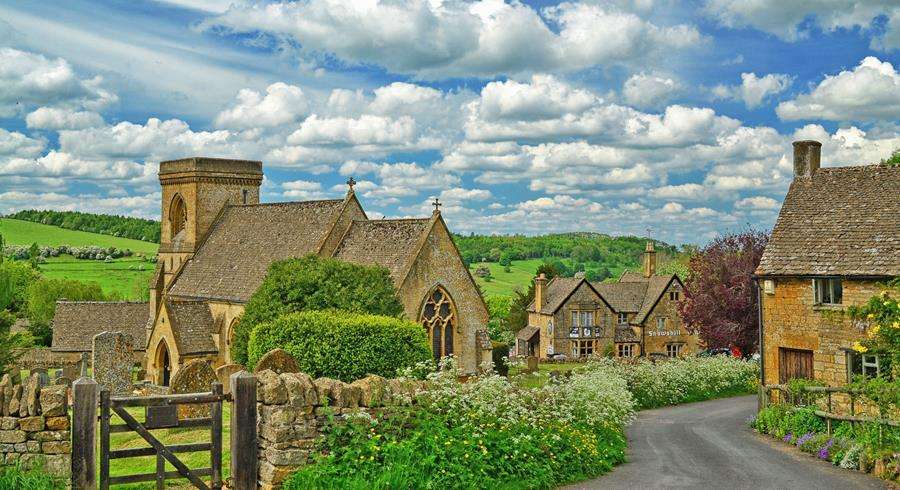 A village in the Cotswolds. 