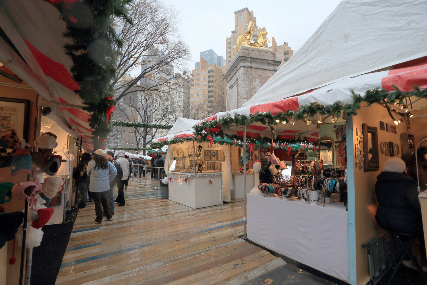 Holiday Christmas Market, New York City, USA