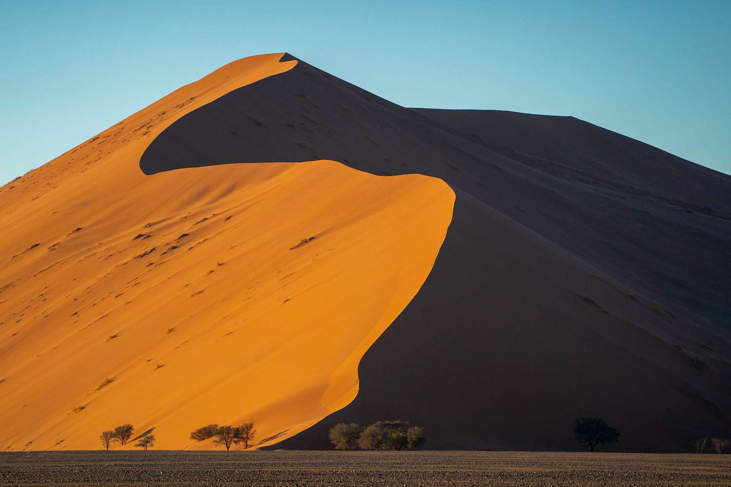 Beautiful landscape in Namibia. 