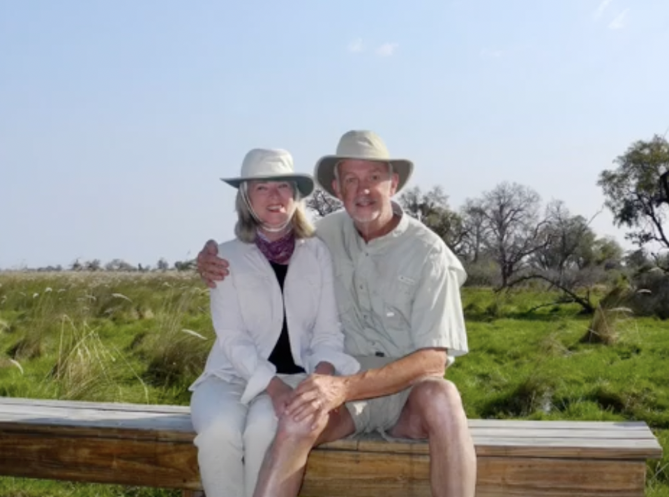 Botswana Jan Cochran and Dennis Matthews
