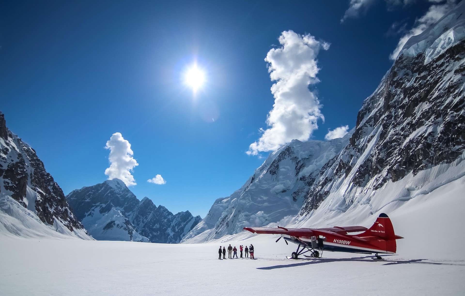 Denali Flightseeing Glacier Landing