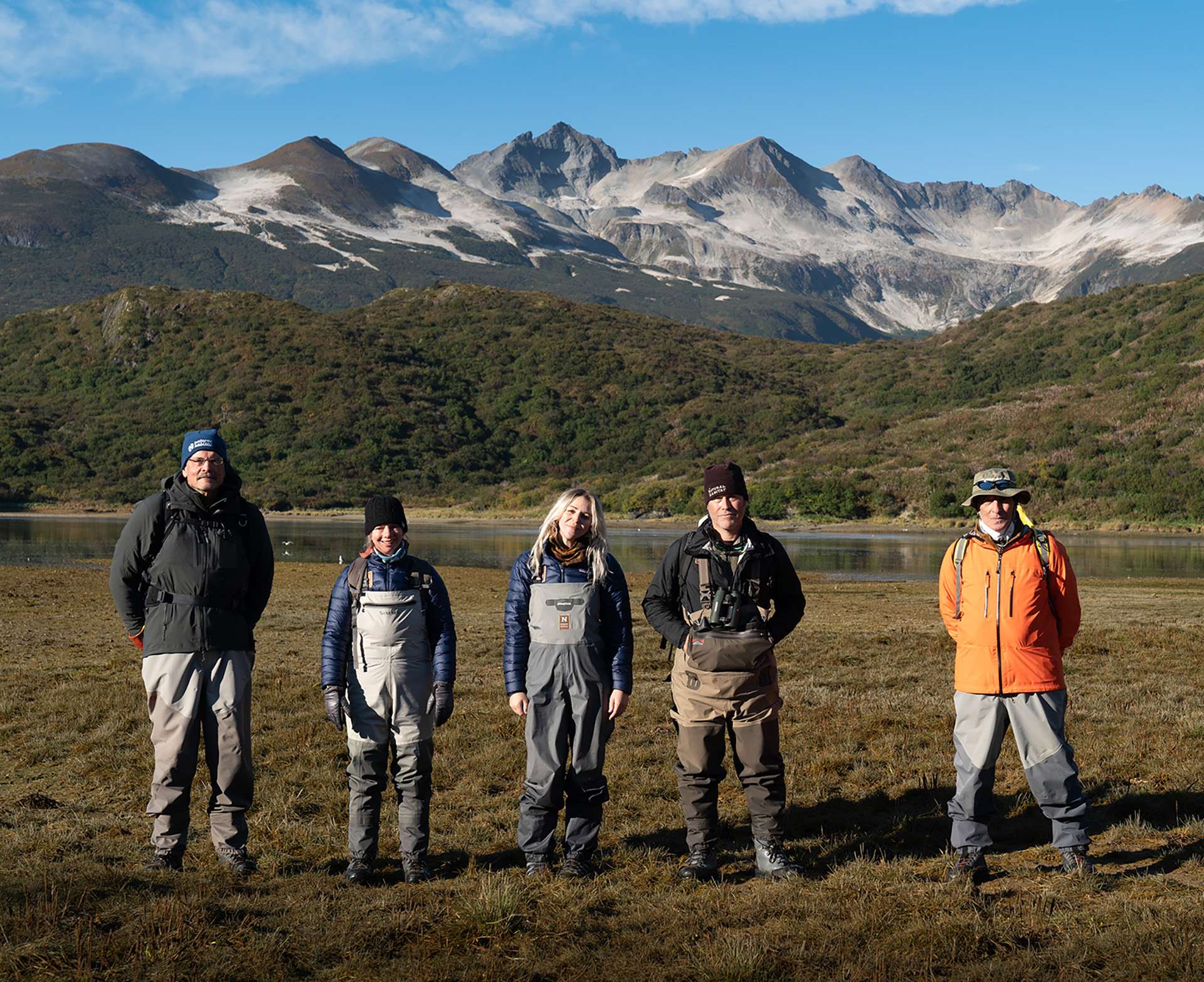 Natural Habitat Adventures group in Katmai, Alaska