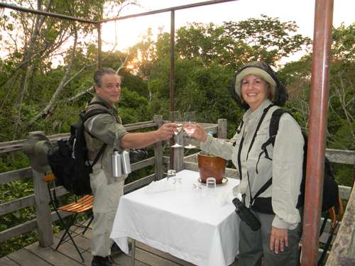 Cheers in the amazon, natural habitat adventures jayme otto