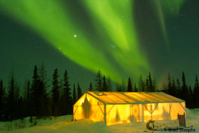 Northern Lights in Churchill, Manitoba, Canada