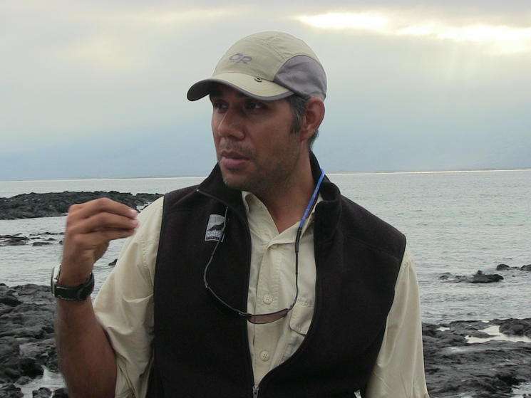 Galapagos guide Gustavo Andrade