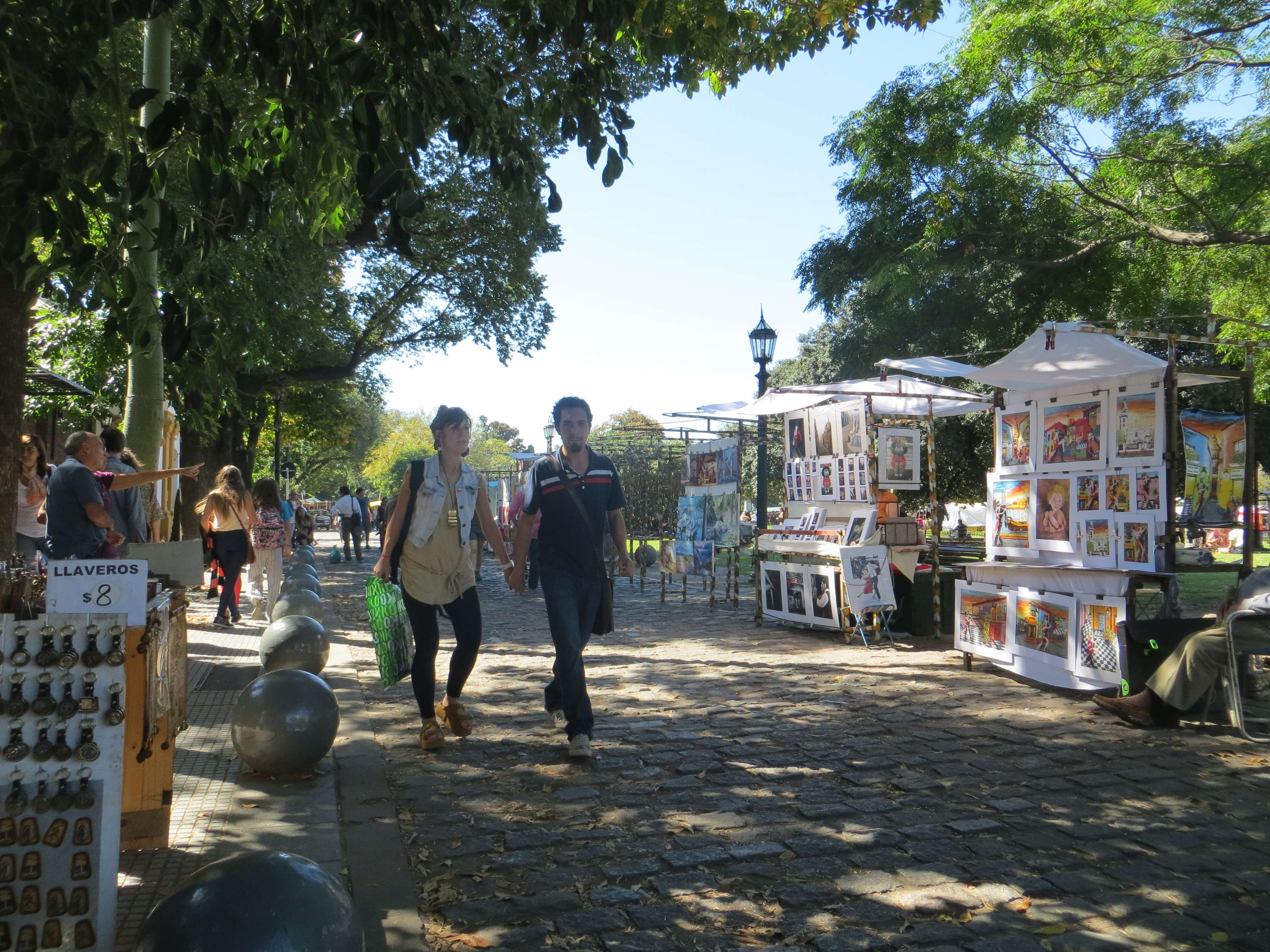 Picture of the Recoleta Market in Buenos Aires