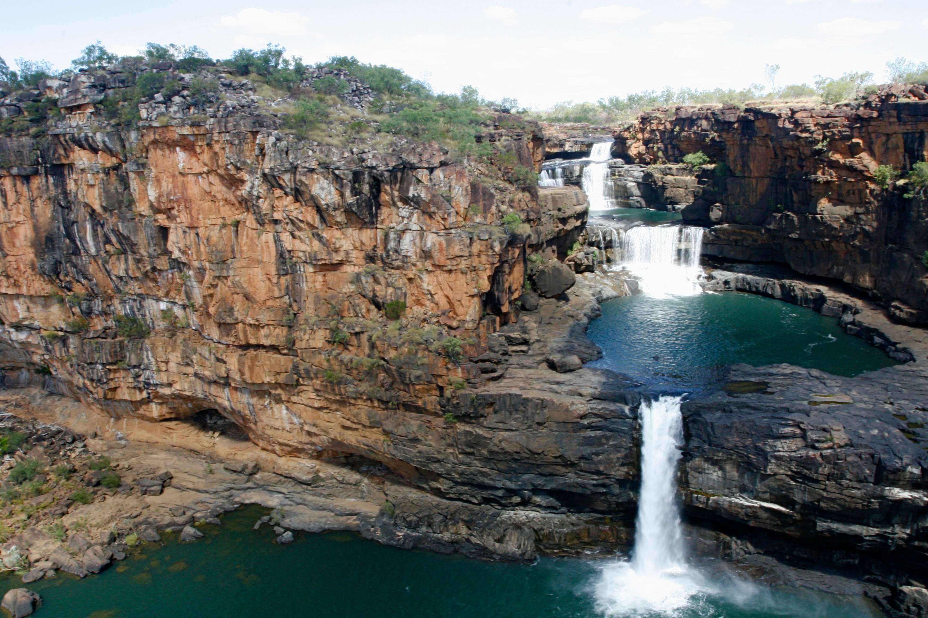 Plan to stop on Mitchell Plateau for a great view of Mitchell Falls. © Mike Osmond/Zegrahm Expeditions