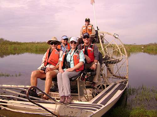 Audubon Florida operates airboat tours of the Arthur R. Marshall Loxahatchee National Wildlife Refuge. ©South Florida Water Management District, flickr