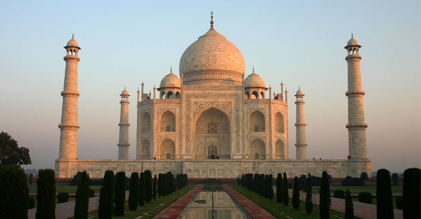 Taj Mahal, Delhi, India.