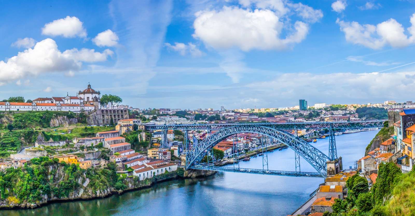 Luis I Bridge, Porto, Portugal.