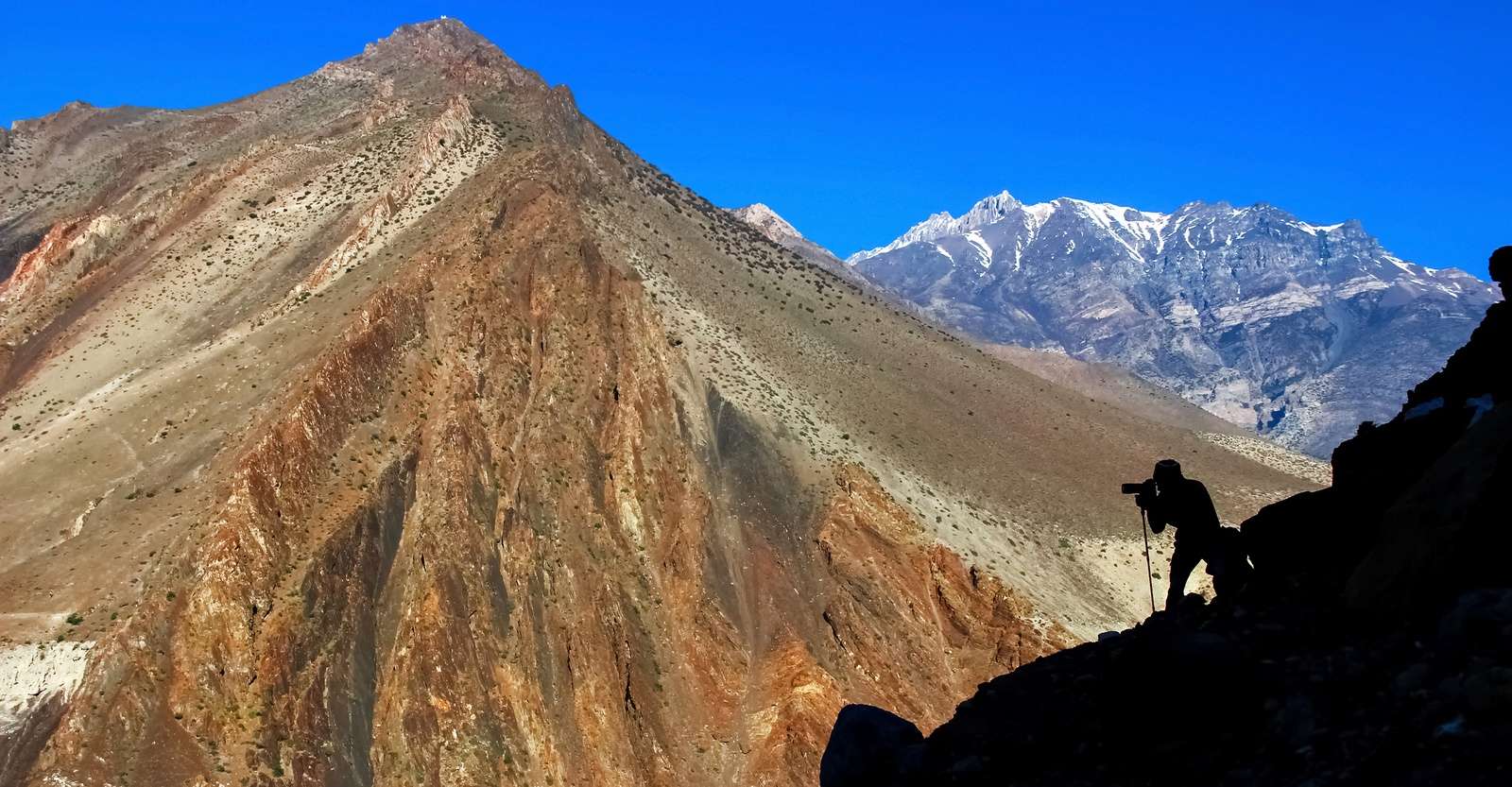Himalayan mountain range, India.