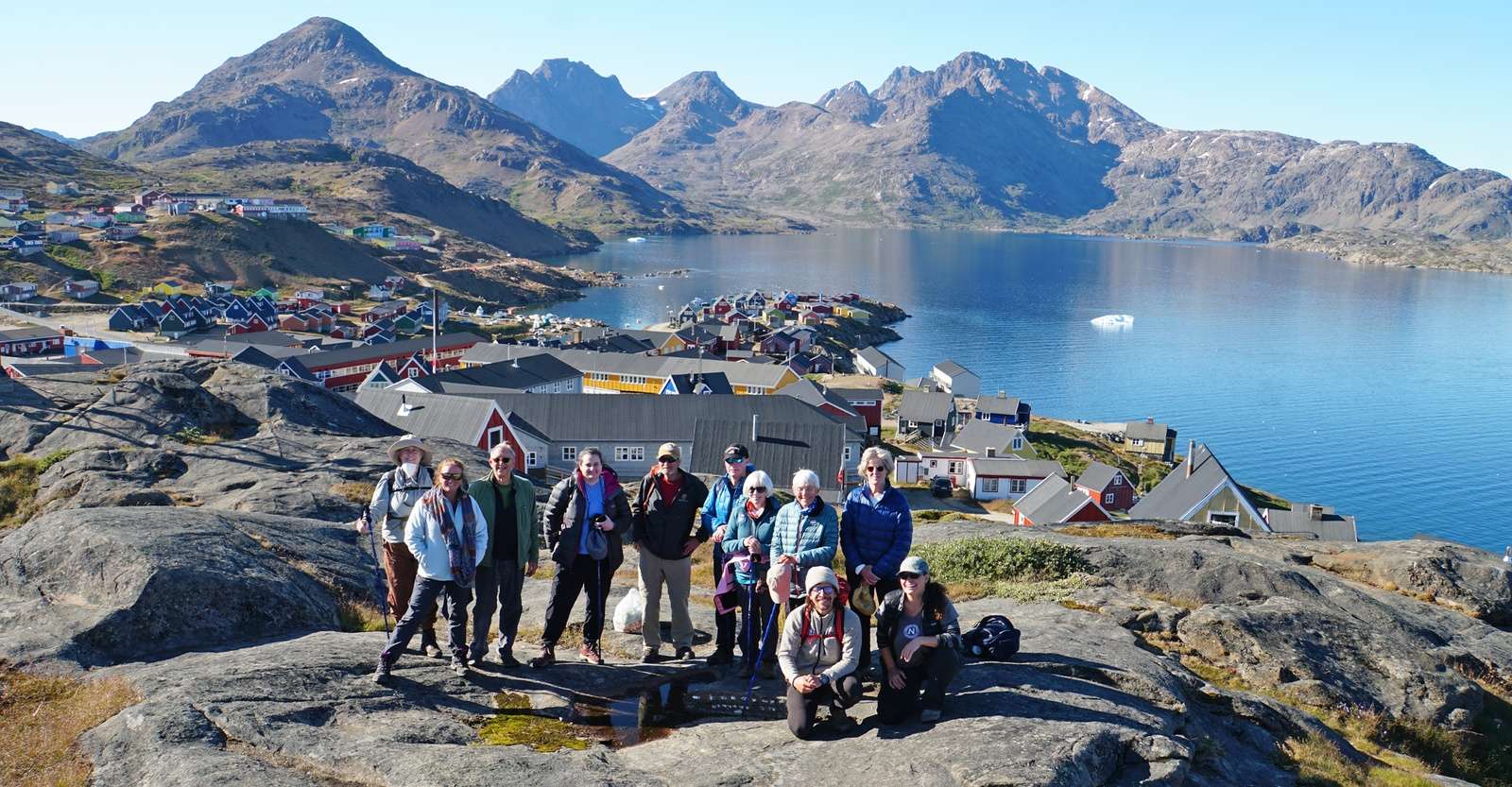 Nat Hab guests, Tasiilaq, Greenland.