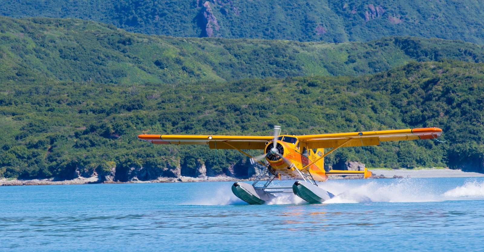 Floatplane, Katmai National Park & Preserve, Alaska. 