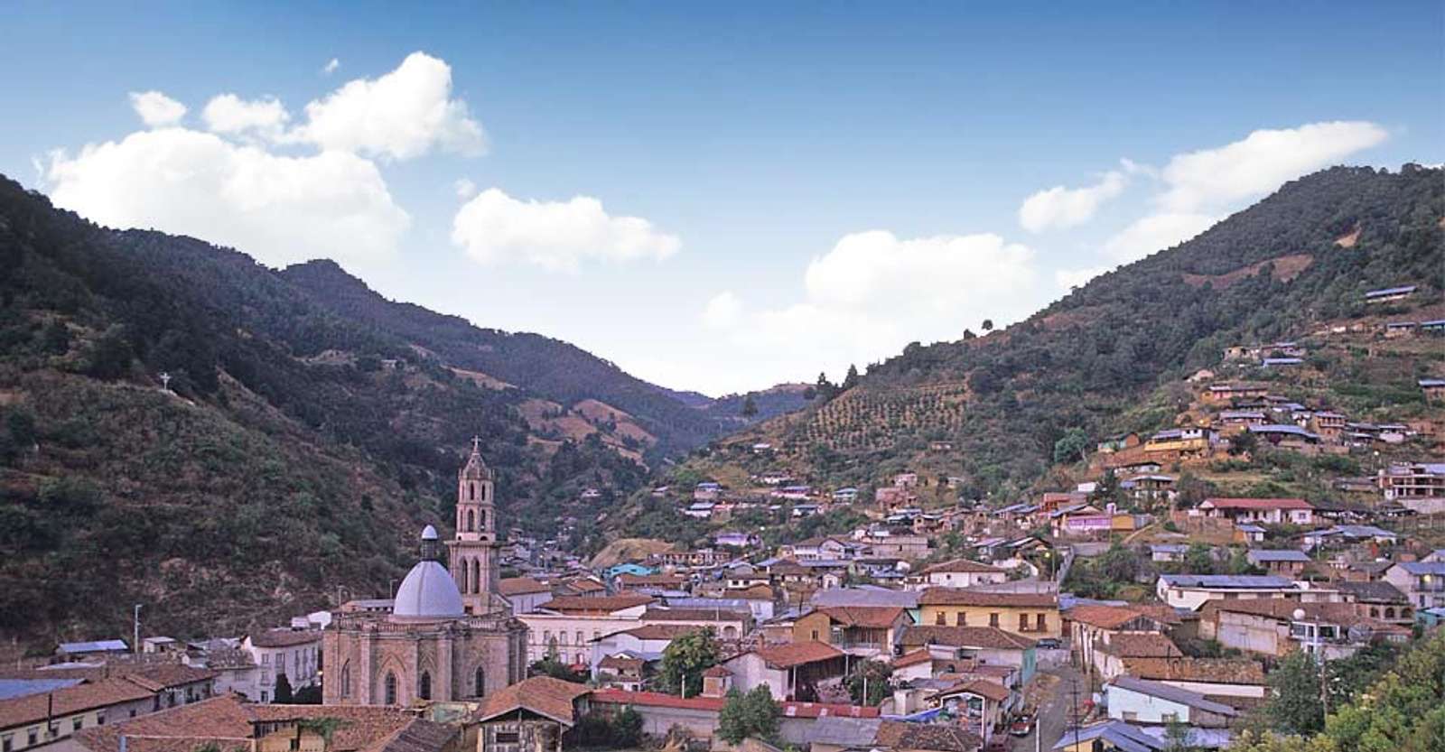Angangueo Village, Michoacán, Mexico.