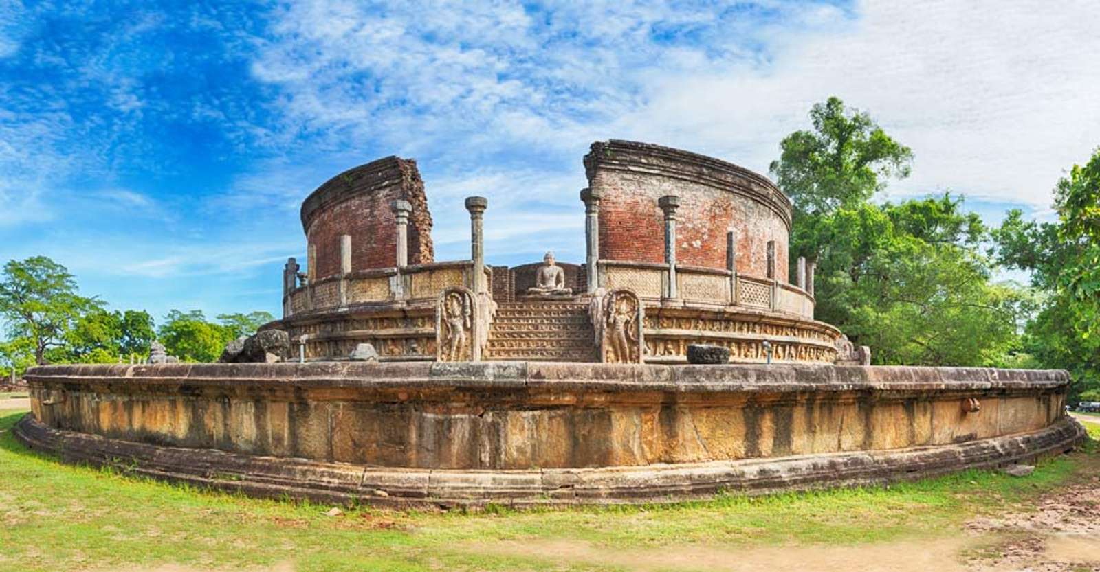 Polonnaruwa Vatadage, Polonnaruwa, Sri Lanka.